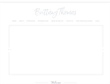 Tablet Screenshot of brittany-thomas.com